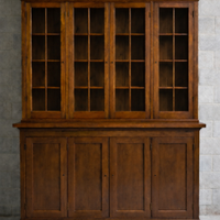 Credenza in arte povera fiorentina in legno massel