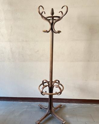 Attaccapanni Terra Vintage Stile Thonet in Legno