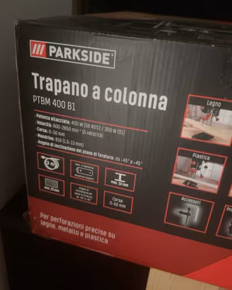 Trapano a colonna parside NUOVO MAI APERTO