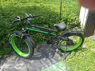 2 Fat bike elettriche Potenza 1000 w