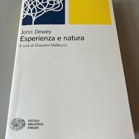 Libro Dewey Esperienza e natura Nuovo