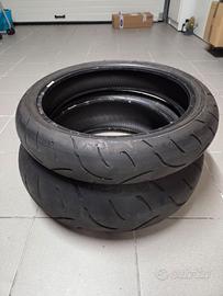 Coppia DUNLOP Quaifier II 120/70 e 190/50 DOT 2019