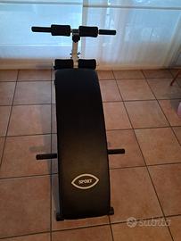 Panca per addominali pieghevole