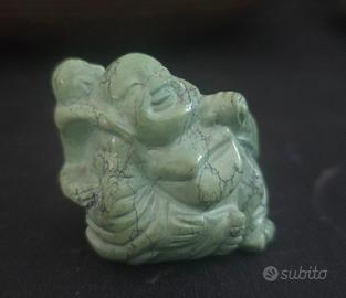 statuetta in Buddha  in turchese