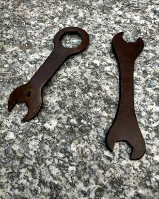 COPPIA DI CHIAVI INGLESI VINTAGE 