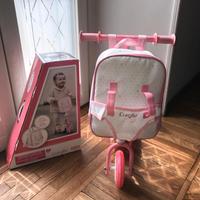 Corolle monopattino 3 ruote e zaino (Y 2+)