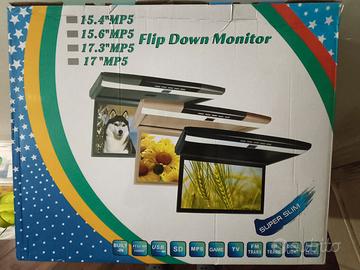 Monitor slim da tetto auto Camper! 