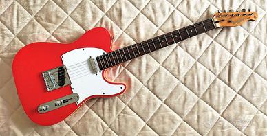 Harley Benton Telecaster TE-62DB - Candy Apple Red