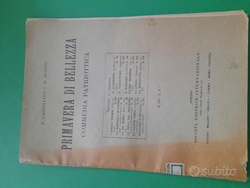 Fascicolo commedia patriottica per ragazze