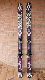 set completo sci alpinismo volkl nukka 156cm