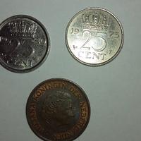 Lotto 3 monete Olanda