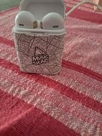 cofanetto cuffie wireless musica sound
