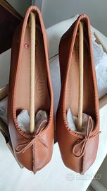 Scarpe ballerine Clarks  color cuoio mis. 38 nuove