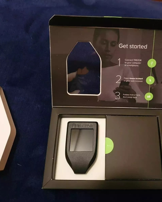 Trezor model T hardware wallet bitcoin crypto