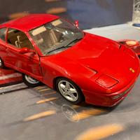 Modellino ferrari  456 burago scala 1/18