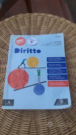 Libro "Diritto" per il 5^ anno scuole superiori. 