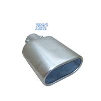 TERMINALE SCARICO OVALE IN ACCIAIO INOX