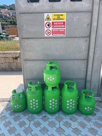 Bombola gpl in composito da kg 5
