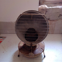 Stufa ad olio antica