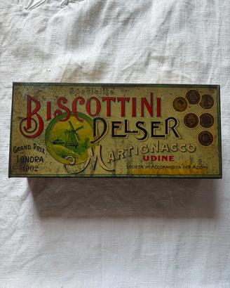Scatola di latta Delser