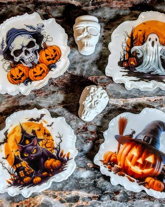 decorazioni o sottobicchiere  halloween 