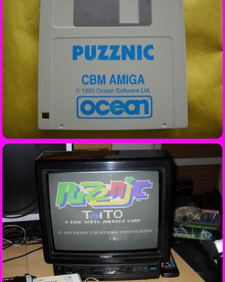 Gioco Game Puzznic per Amiga Ocean Taito (1990)