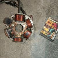 statore pk 125 4 fili + 4 pin vespa ducati energia