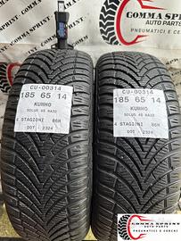 2 PNEUMATICI 185/65 R14 KUMHO 4 STAGIONI
