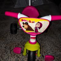 Triciclo evolutivo Smoby - Masha e Orso