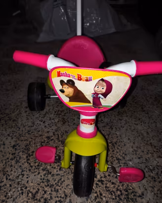 Triciclo evolutivo Smoby - Masha e Orso