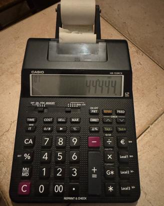Calcolatrice  scrivente Casio