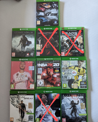 Giochi Xbox One (vari)