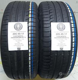 2 GOMME 205 45 17 CONTINENTAL A77066