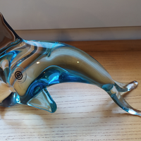 Delfino cristallo firmato Venier