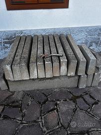 Cordoli di cemento