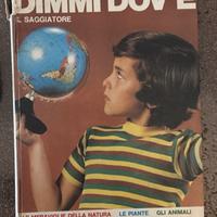 dimmi dov'è il saggiatore libro vintage per bimbi