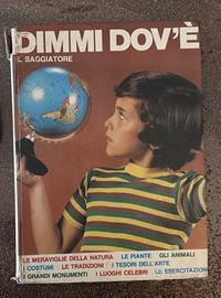 dimmi dov'è il saggiatore libro vintage per bimbi