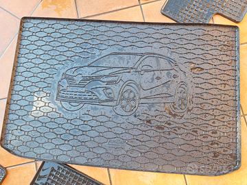 Tappetini gomma + vasca baule CAPTUR