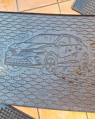 Tappetini gomma + vasca baule CAPTUR