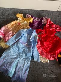 Vestiti carnevale principesse disney