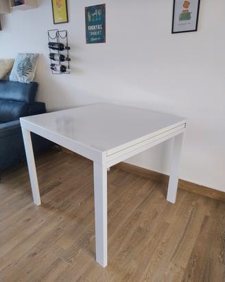Tavolo da cucina bianco lucido