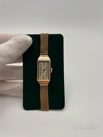 Rolex vintage anni 30 Art Déco oro 9ct originale