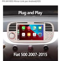 Auto Radio per FIAT 500 2007-2015