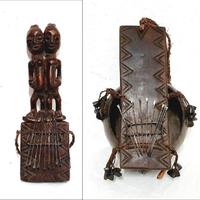 antichi strumenti musicali tribali africani legno