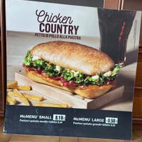 Mcdonald - insegna promozionale Fast food