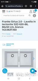 lavello cucina FRANKE Sirius 2.0 doppia vasca new