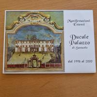 6 cartoli con francobollo Palazzo Ducale Sassuolo,