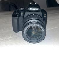 fotocamera reflex Canon EOS2000D + obbiettivo