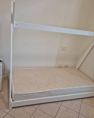 Letto Montessori a capanna/tepee + rete/materasso 