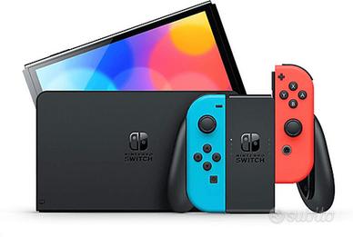 Nintendo switch oled con accessori